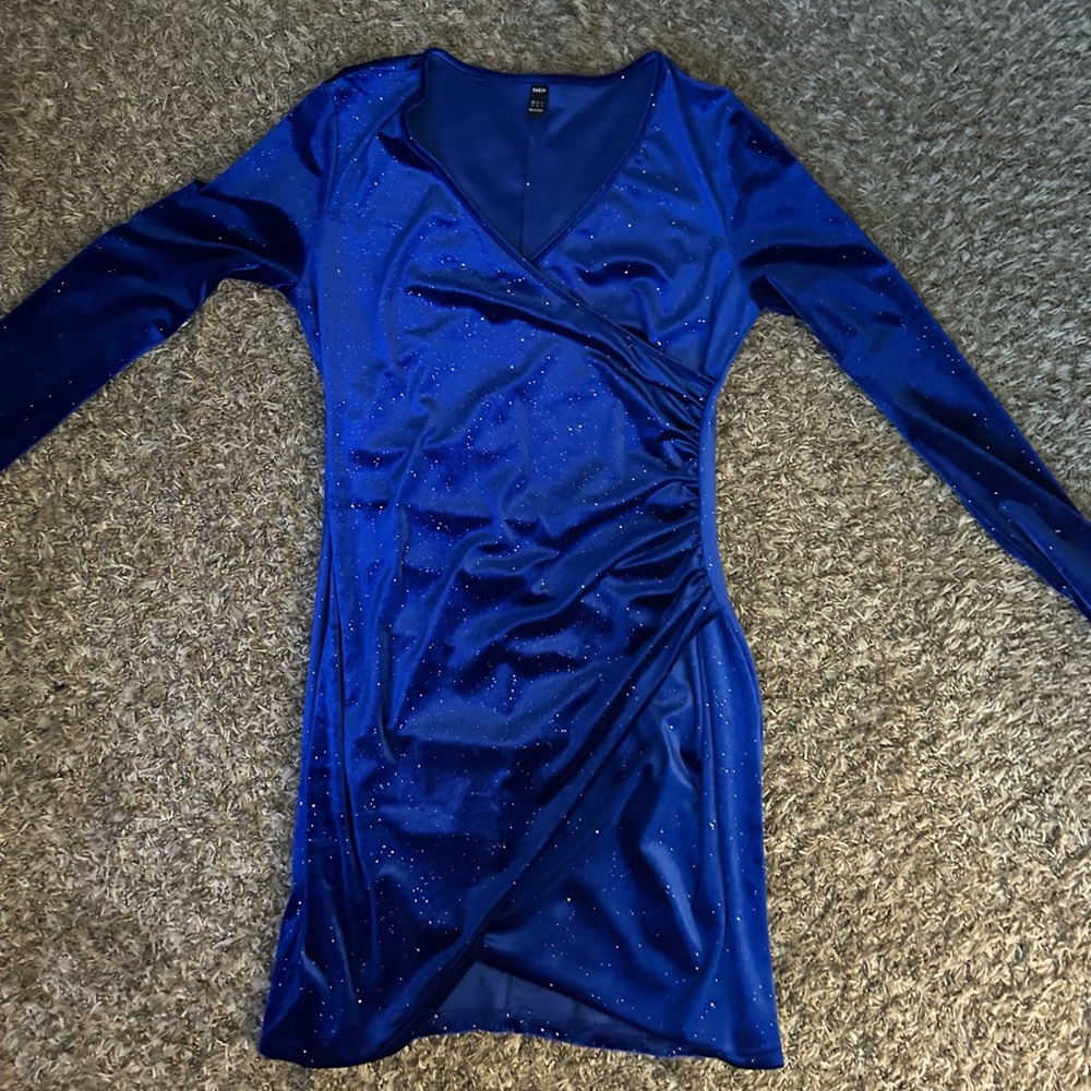 Blue Bodycon Dress
